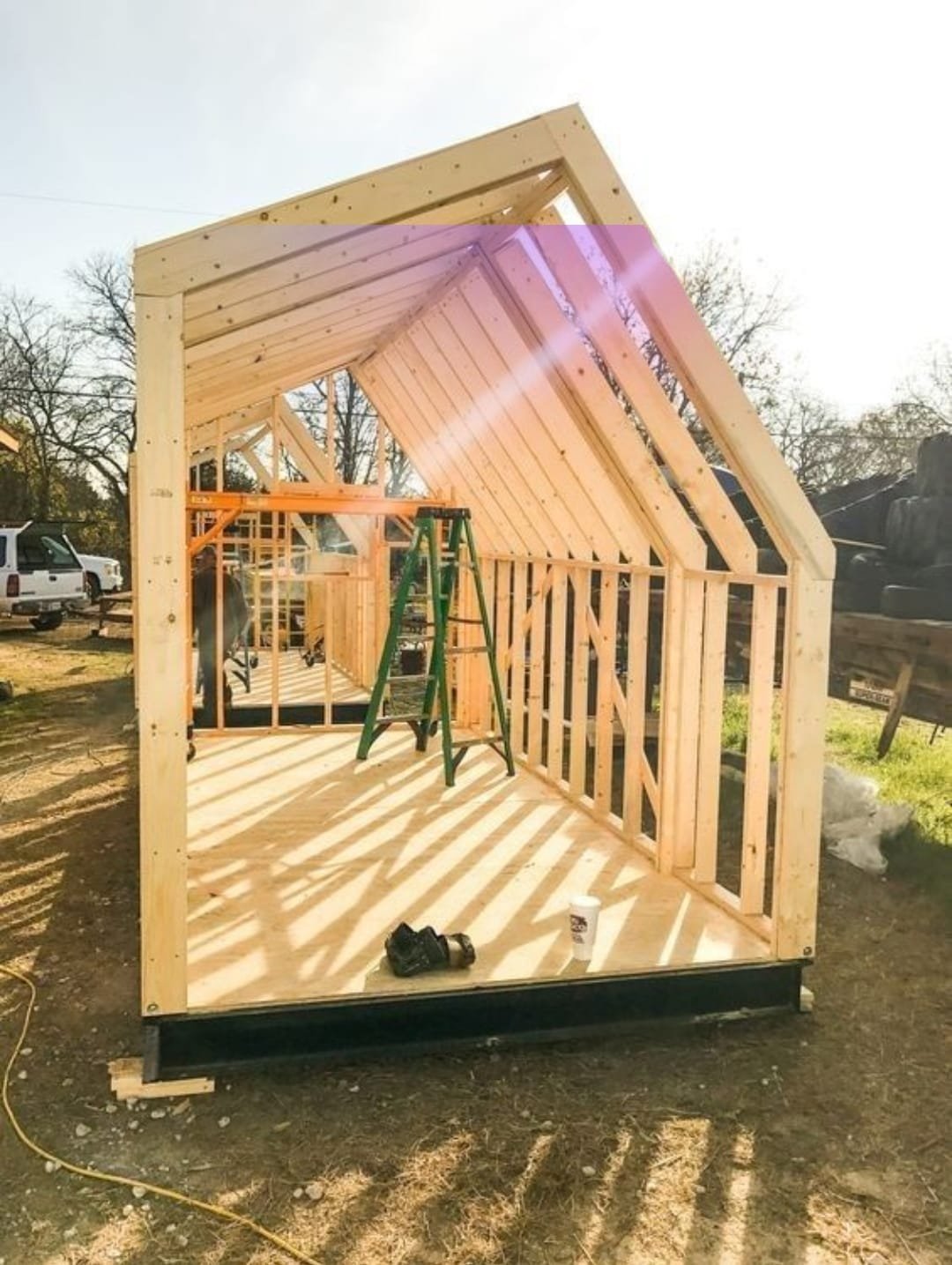 A-frame reference exterior