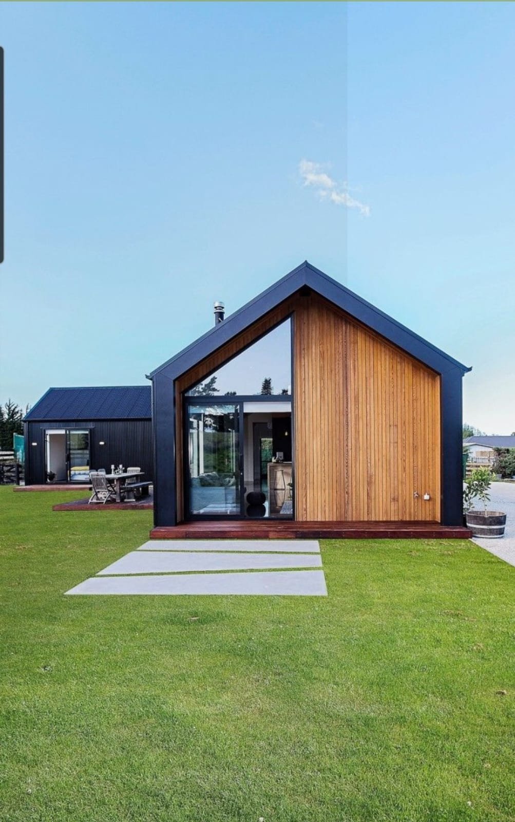 A-frame reference exterior